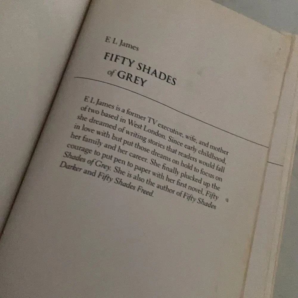 Fifty Shades of Grey books
